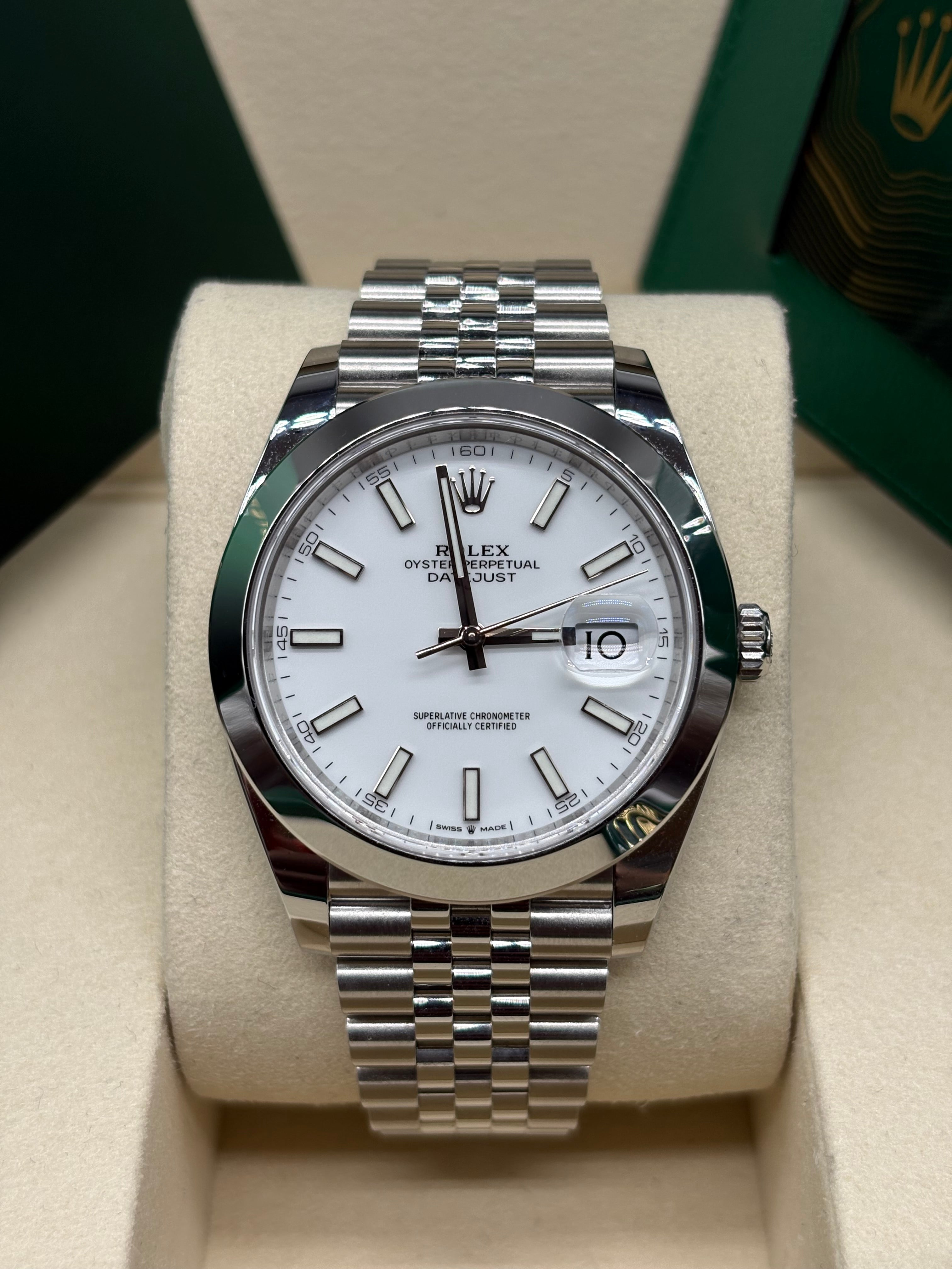 jubilee bracelet datejust grÃ¼n