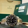 Rolex GMT-Master II 40mm Two Tone Black Dial Green Arrow 116713