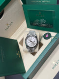 Rolex Datejust 41mm Stainless Steel Silver Dial