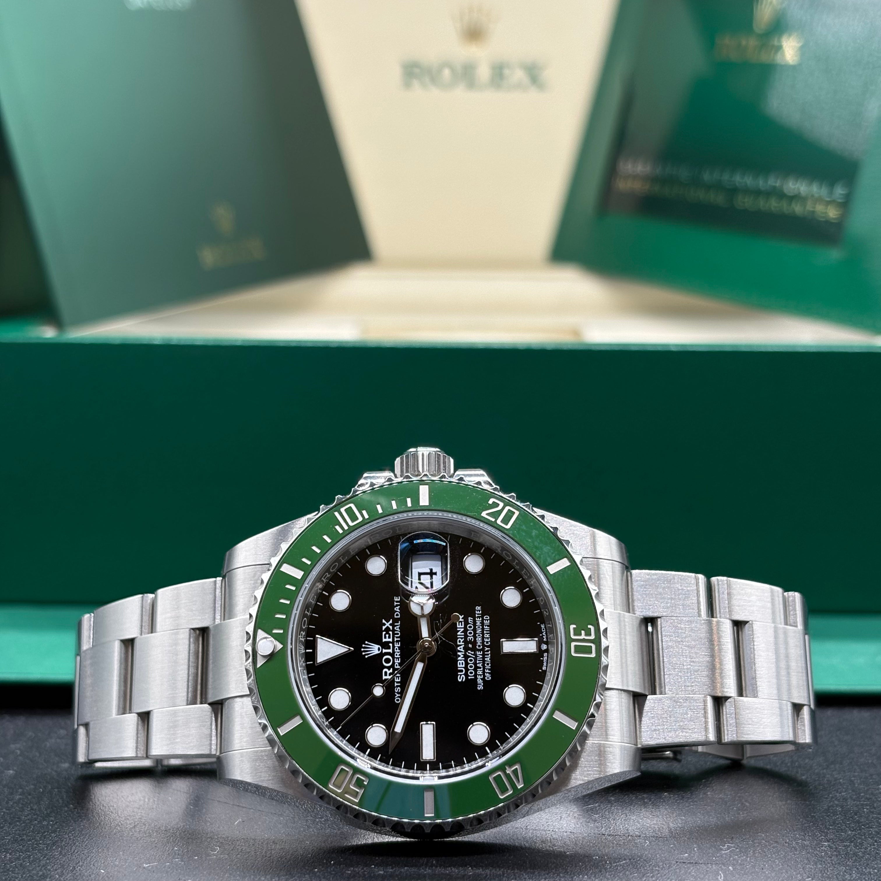 Rolex Submariner Date 41 Green "Starbucks" Black Dial - Ref. 126610LV