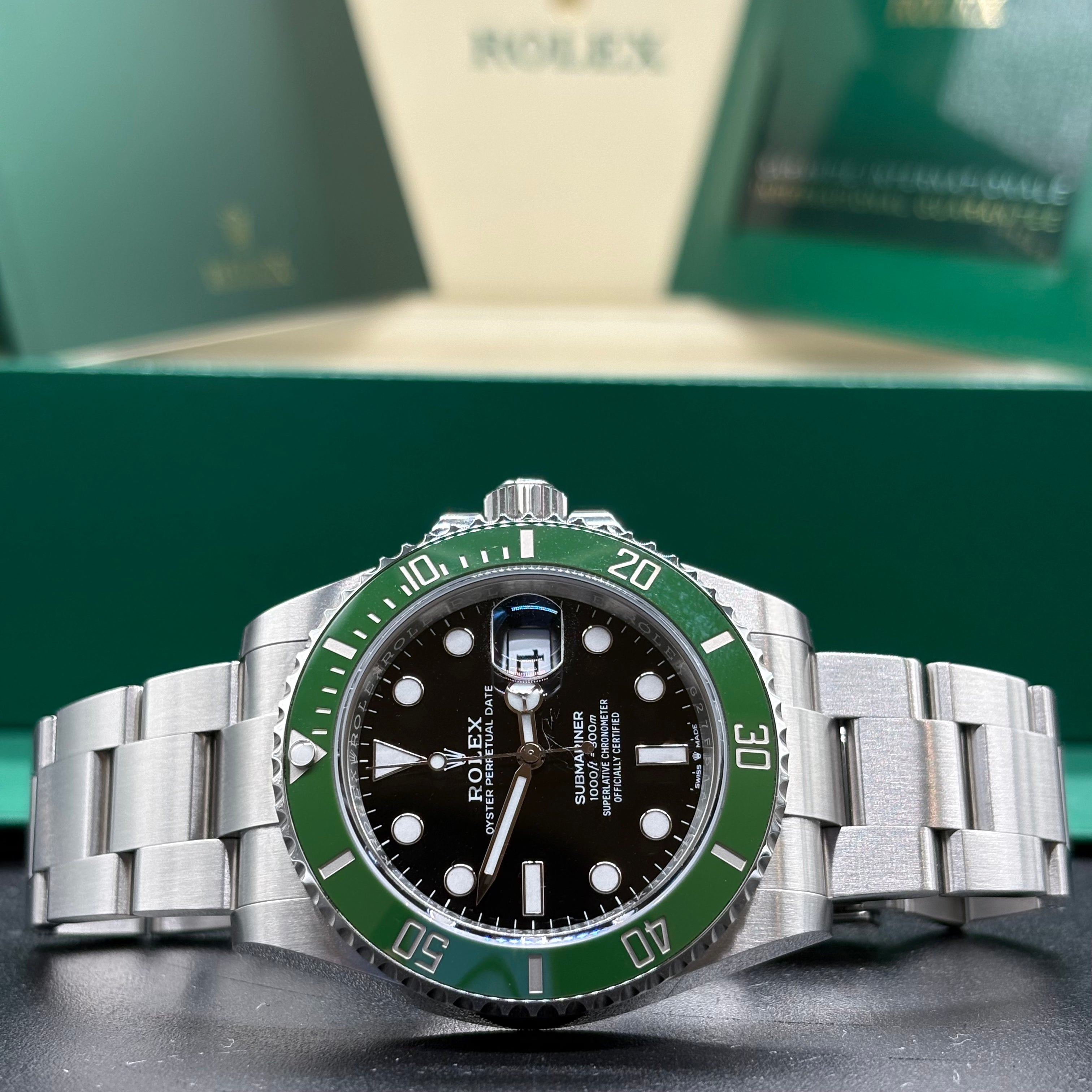 Rolex Submariner Date 41 Green "Starbucks" Black Dial - Ref. 126610LV