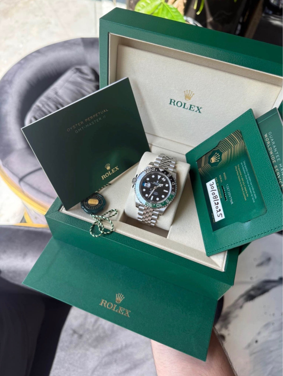 Rolex GMT-Master II "Sprite" Jubilee Bracelet Full Set 2025