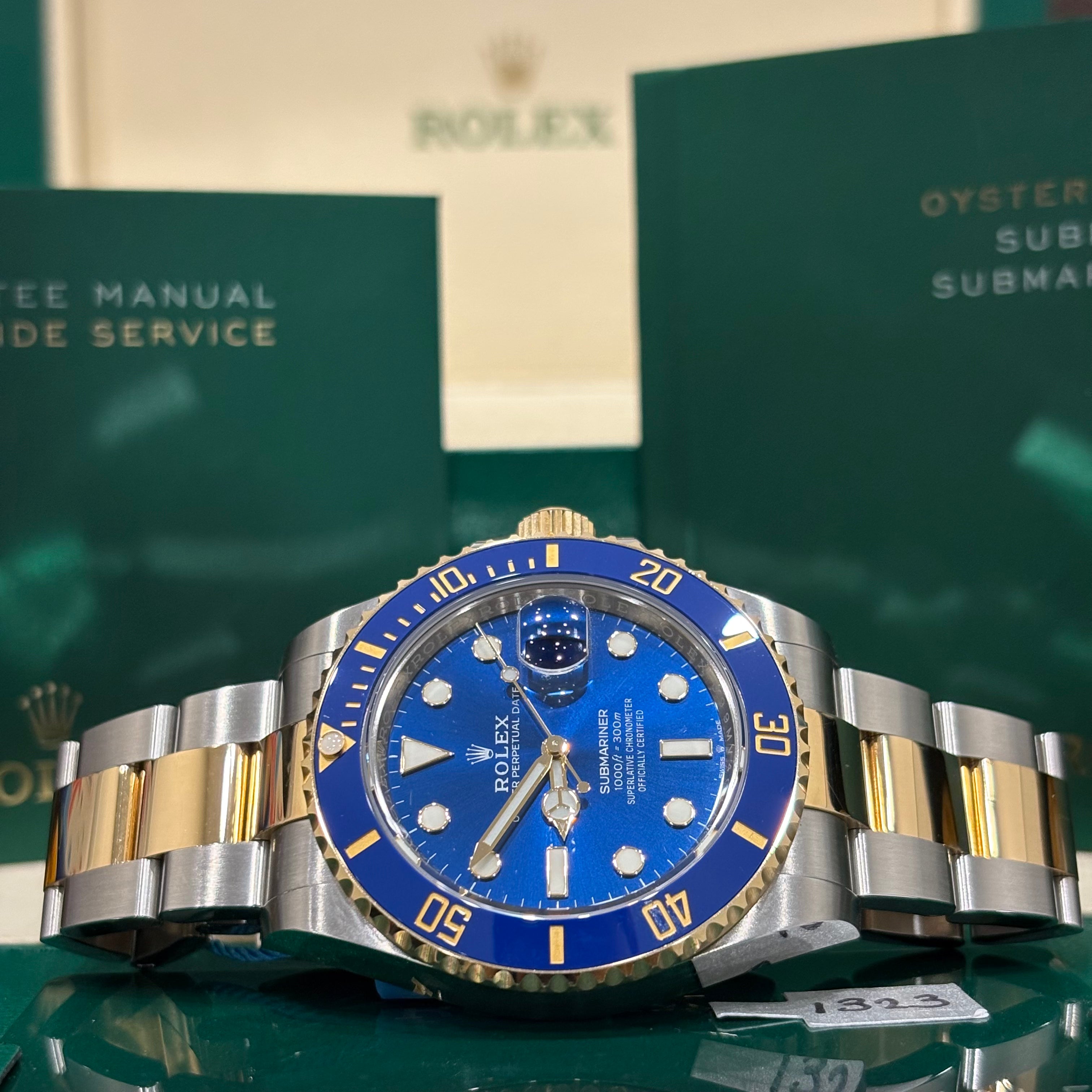 Rolex Submariner Date Blue Dial Two Tone - Ref. 126613LB