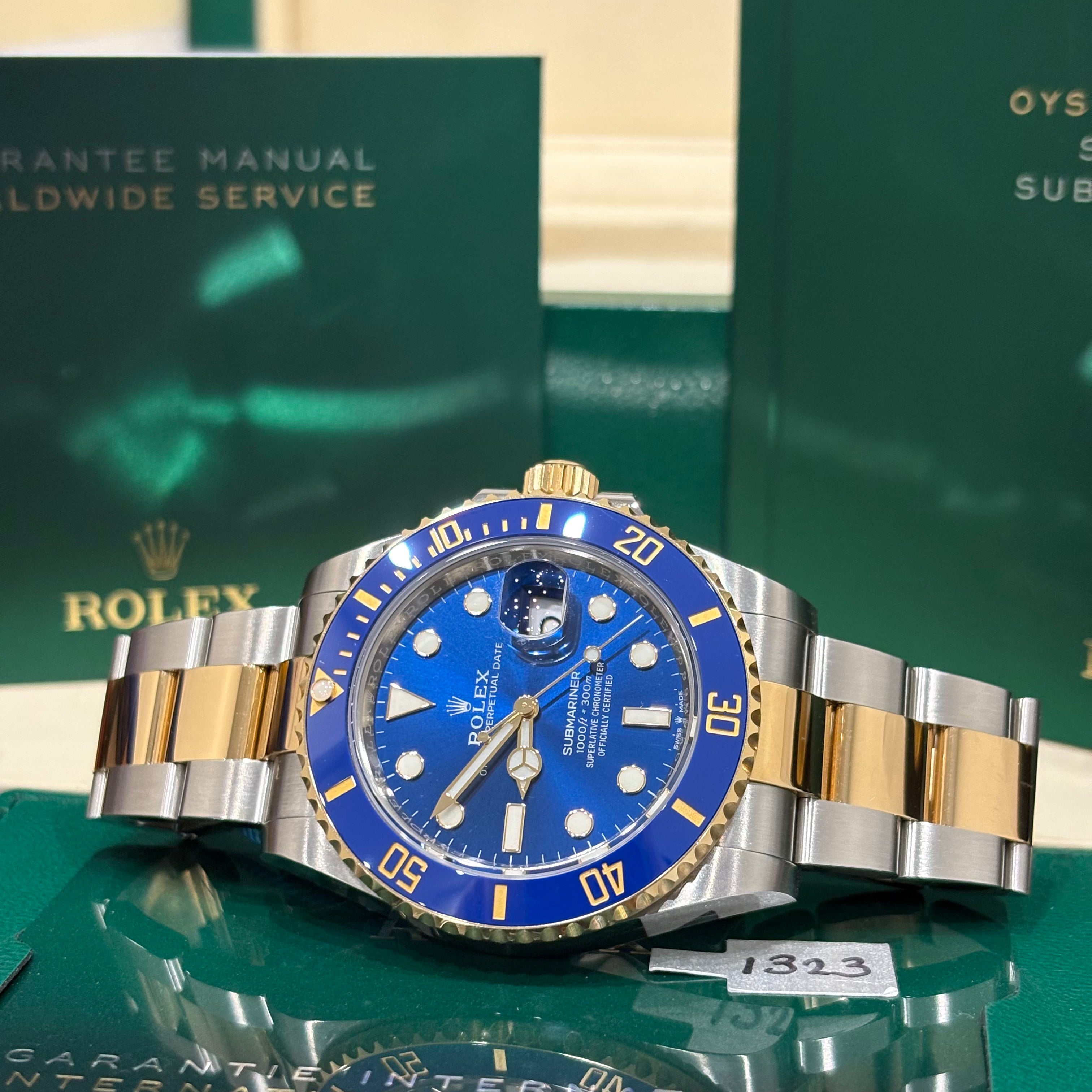 Rolex Submariner Date Blue Dial Two Tone - Ref. 126613LB