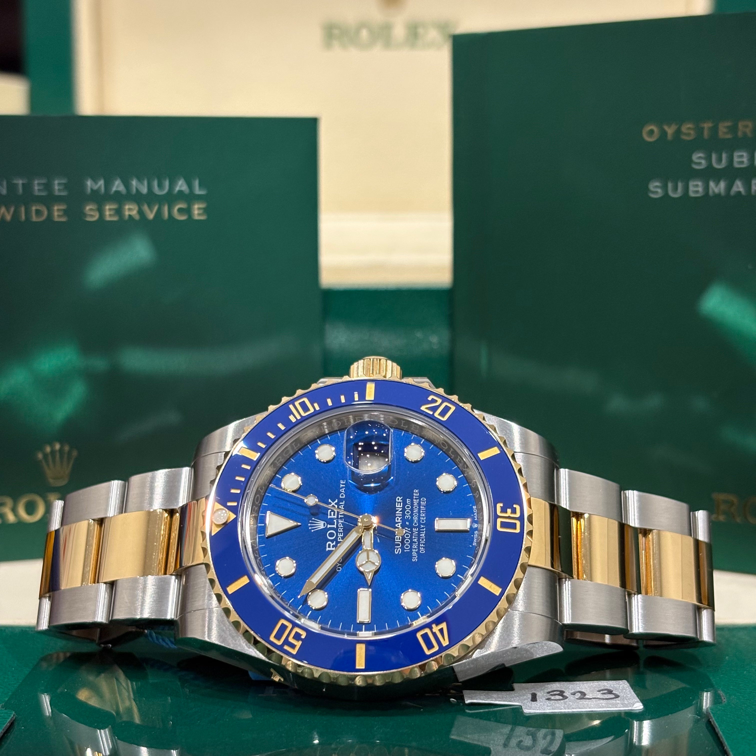 Rolex Submariner Date Blue Dial Two Tone - Ref. 126613LB