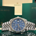 Rolex Datejust 41 Blue Stick Dial Jubilee Fluted - Ref. 126334