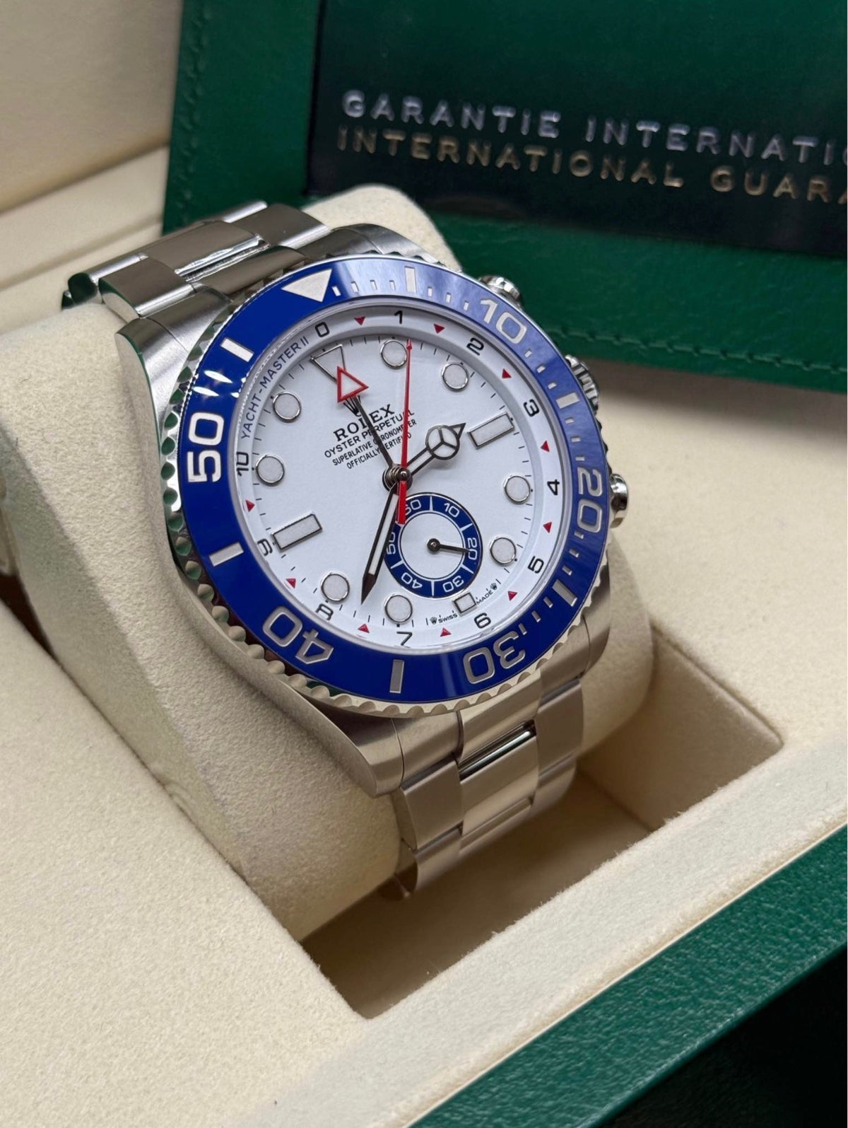 Rolex Yacht-Master II White Dial Full-Set 2026