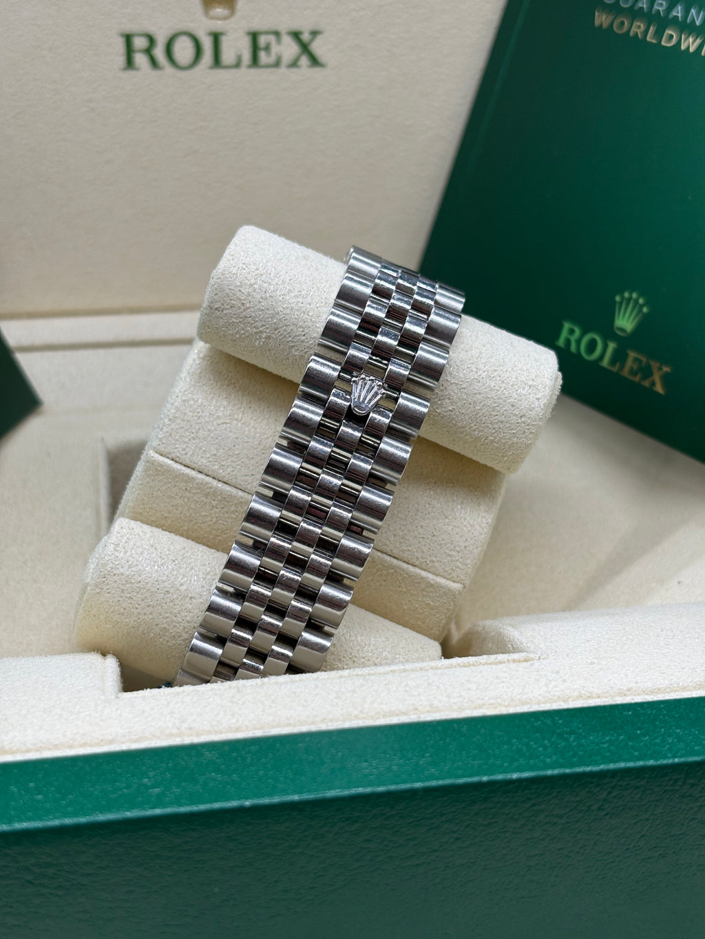 Rolex Datejust 36 Silver Roman Dial Oystersteel and White Gold - Ref. 116234