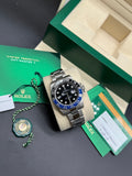 Rolex GMT-Master II 40mm Stainless Steel Black Dial Black & Blue Ceramic Bezel Oyster Bracelet