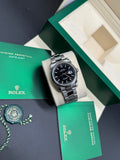 Rolex Datejust 36mm Steel Black Dial Oyster Bracelet
