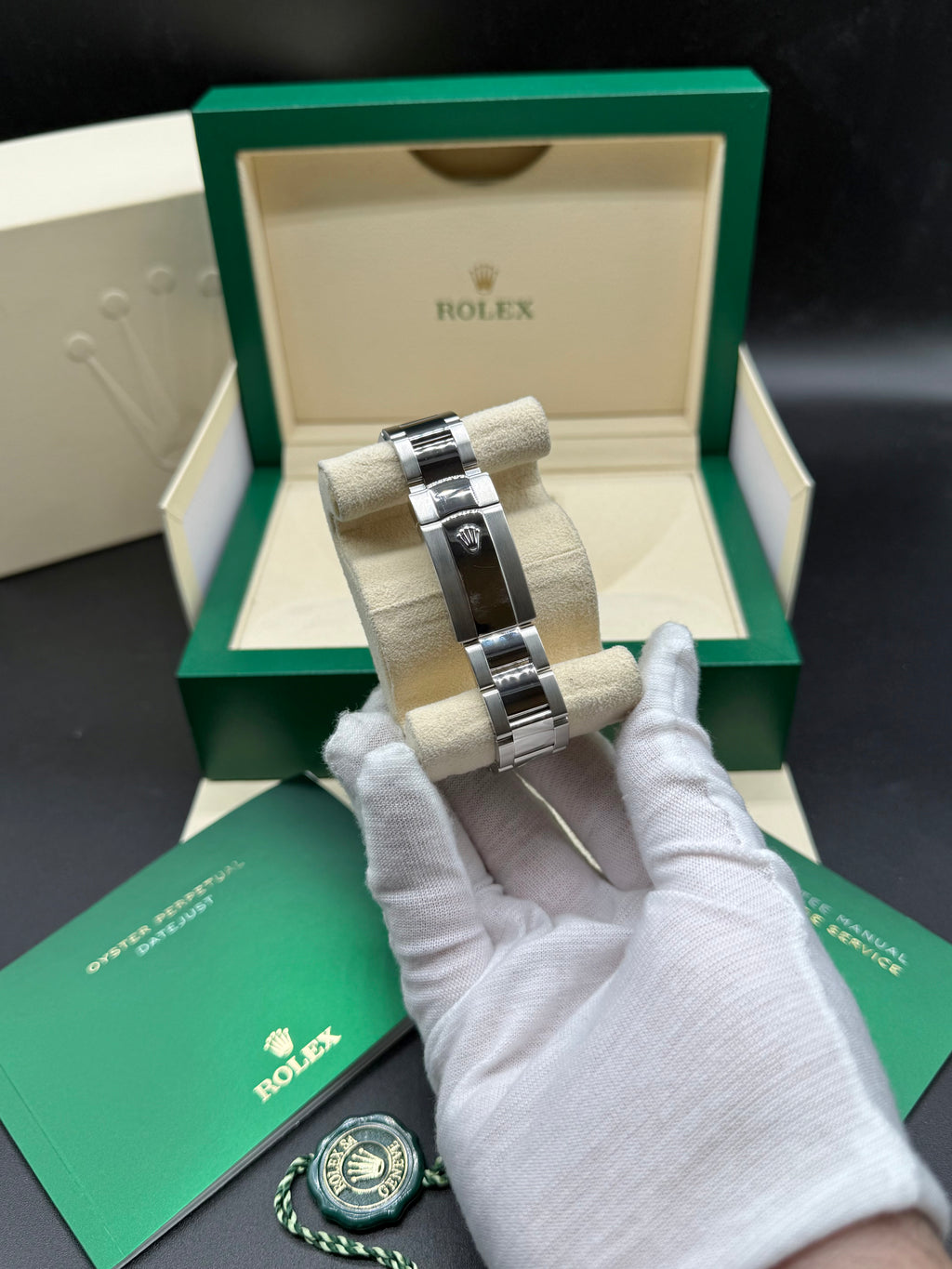 Rolex Datejust 36mm Steel Black Dial Oyster Bracelet