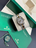Rolex Lady-Datejust 26mm Two-Tone Stainless Steel & 18K Yellow Gold Silver Roman Numeral Dial