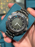 Omega Speedmaster X-33 Professional Ana-Digi Titanium Black Dial Steel Bracelet