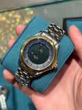 Omega Seamaster 120m Two-Tone Steel & Gold Green Dial Two-Tone Bracelet