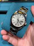 Rolex Oysterdate Precision 34mm Vintage Steel Silver Dial