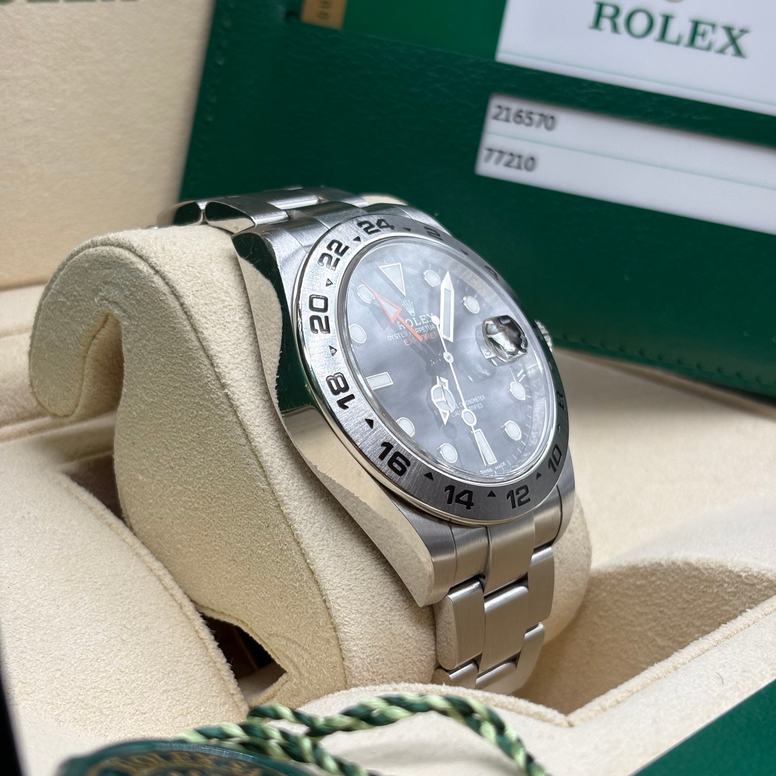 Rolex Explorer II 42mm Stainless Steel Black Dial