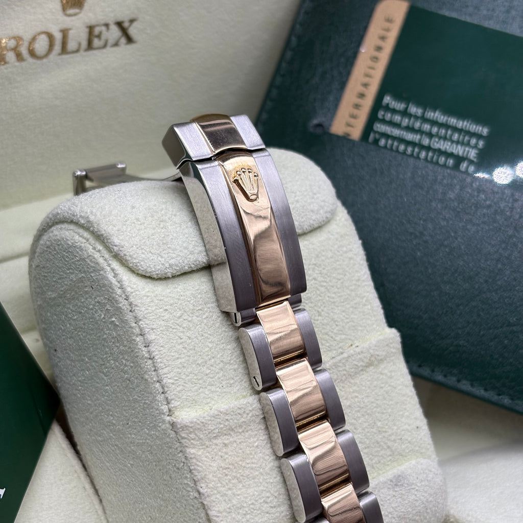 Rolex Datejust 31mm Two Tone Factory Roman Diamond Dial 178273 Complete Set