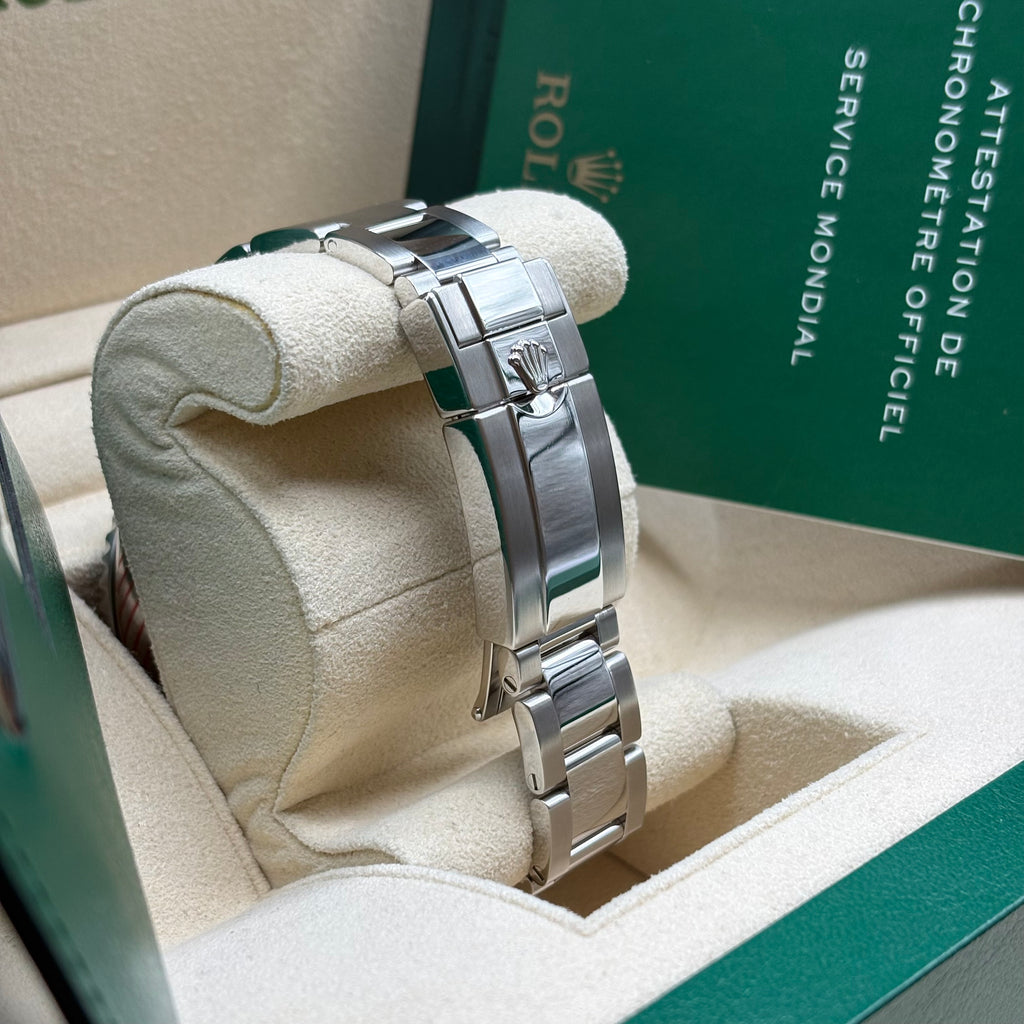 Rolex Yacht-Master II 44mm Stainless Steel White Dial Blue Ceramic Bezel