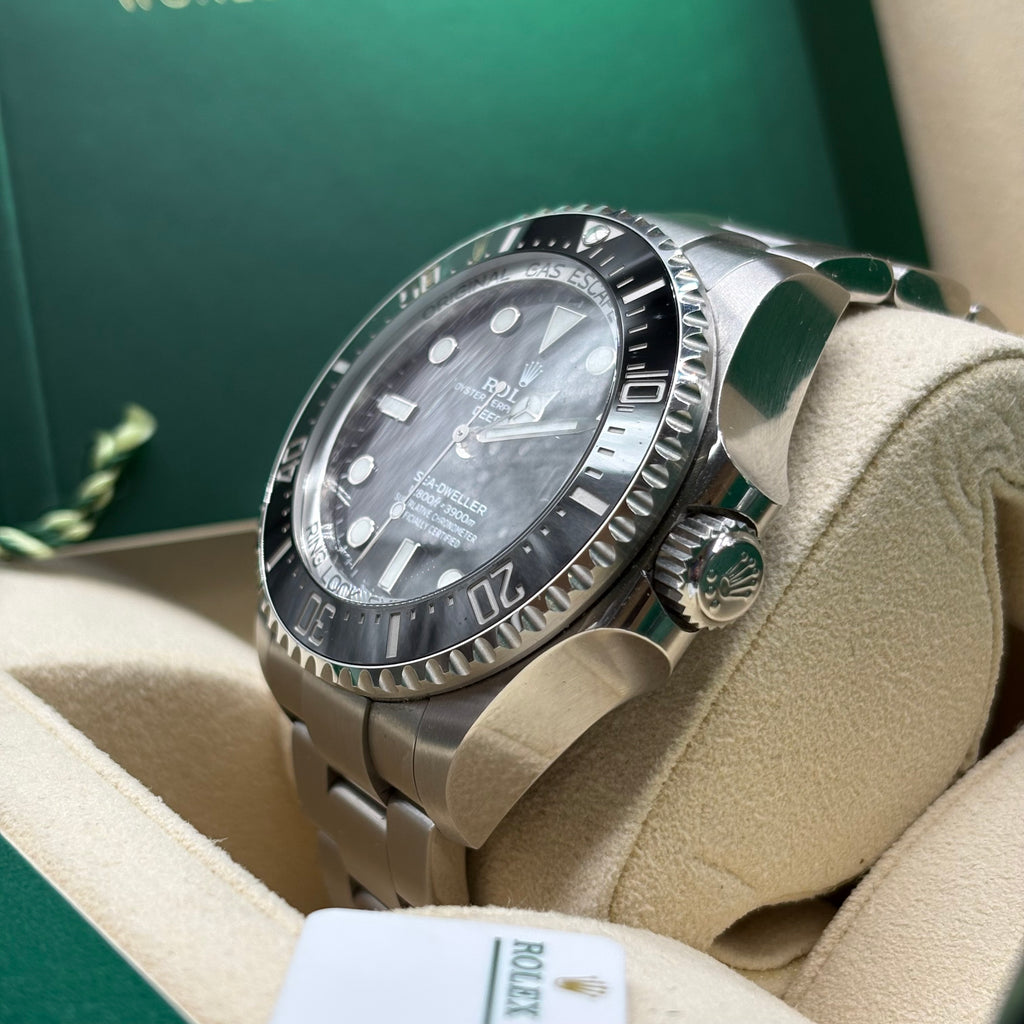 Rolex Sea-Dweller Deepsea Black Dial Ceramic Bezel Oyster Bracelet 126660 Full Set