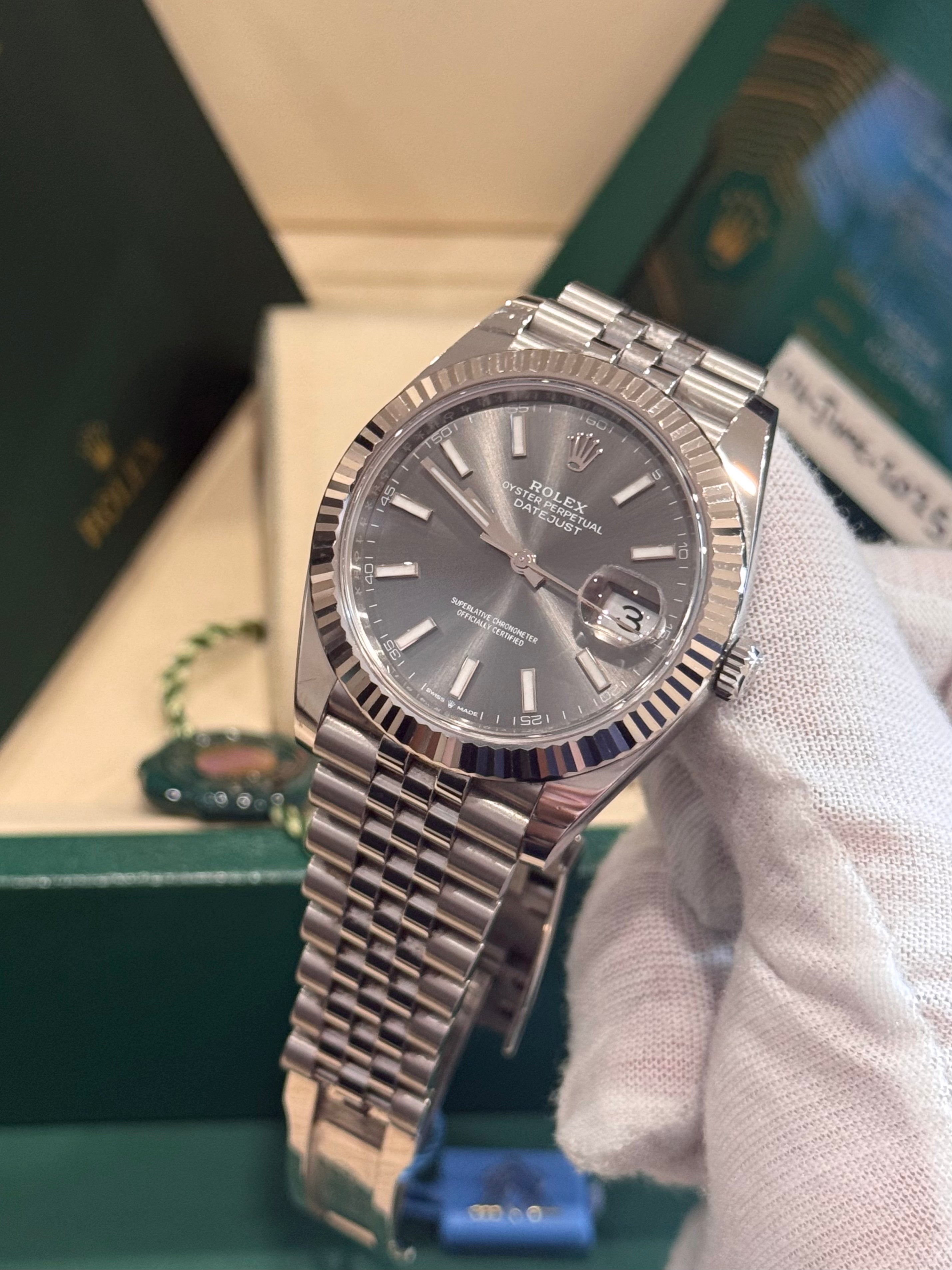 Rolex Datejust 41 Slate Dial - Ref. 126334