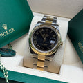Rolex Datejust II 41mm Two Tone Black Roman Dial