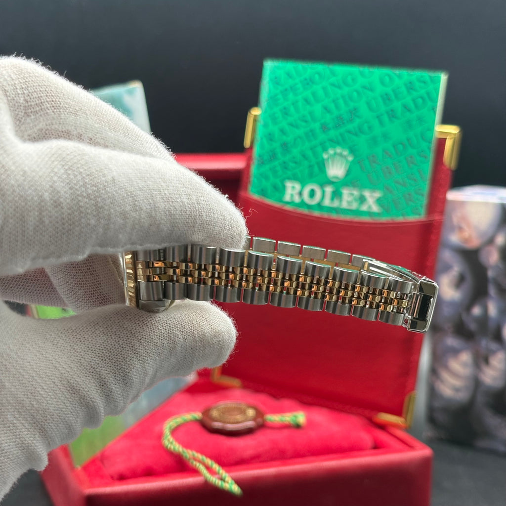 Rolex Lady-Datejust 26mm Champagne Roman Diamond Dial
