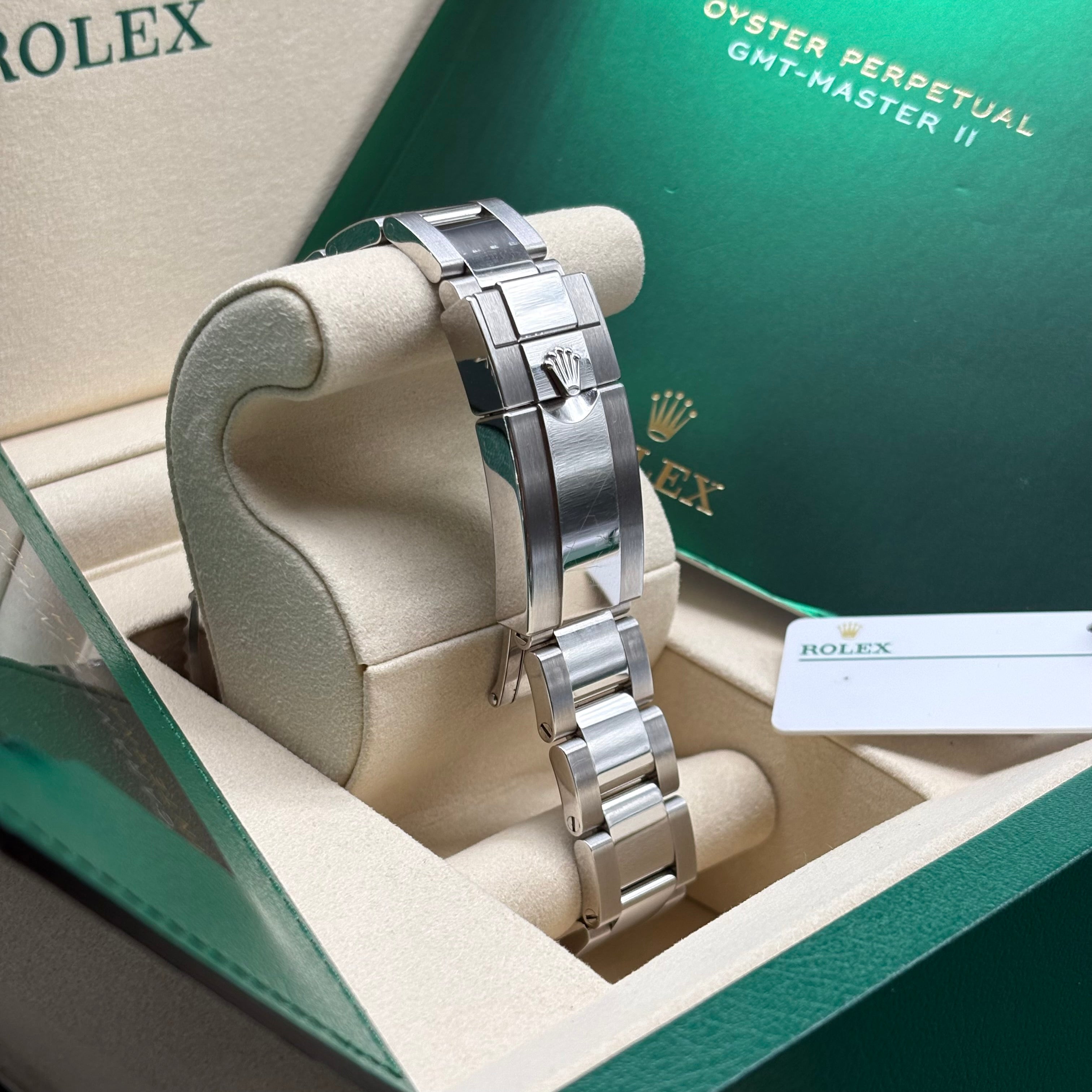 Rolex GMT-Master II 40mm Grey/Black Ceramic "Bruce Wayne" 126710GRNR Complete Set C$30,000