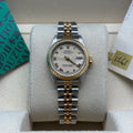 Rolex Lady-Datejust 26mm Ivory Roman Dial 69173 Complete Set