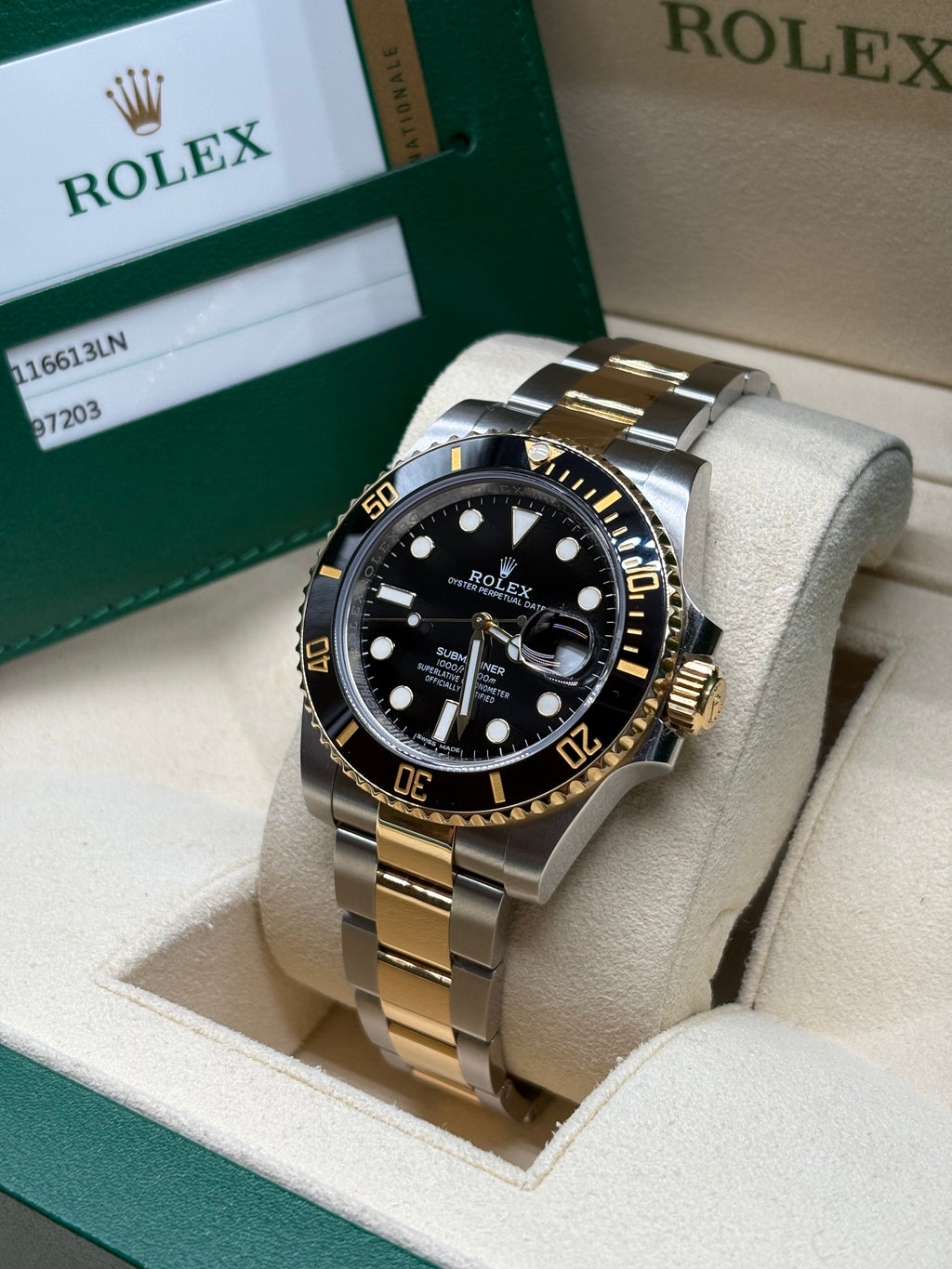Rolex Submariner Date 40mm Two-Tone Stainless Steel & 18K Yellow Gold Black Dial