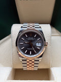 Rolex Datejust 36mm Everose Gold Slate Dial