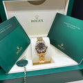 Rolex Pearlmaster 29mm Black Anniversary Diamond Dial Solid 18kt Gold - Ref. 80318