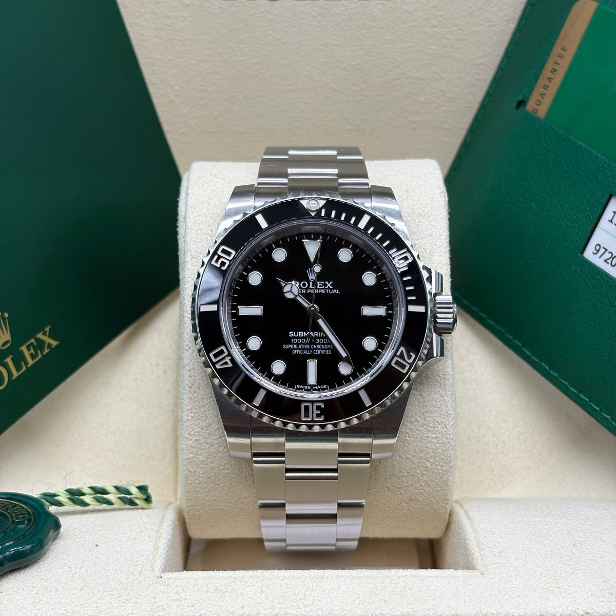 Rolex Submariner 40mm Black Dial Stainless Steel - Ref. 114060