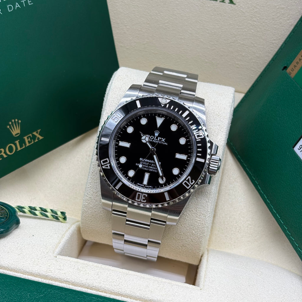Rolex Submariner 40mm Black Dial Stainless Steel - Ref. 114060