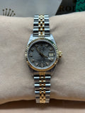 Rolex Lady-Datejust 26mm Anniversary Silver Diamond Dial Full-Set