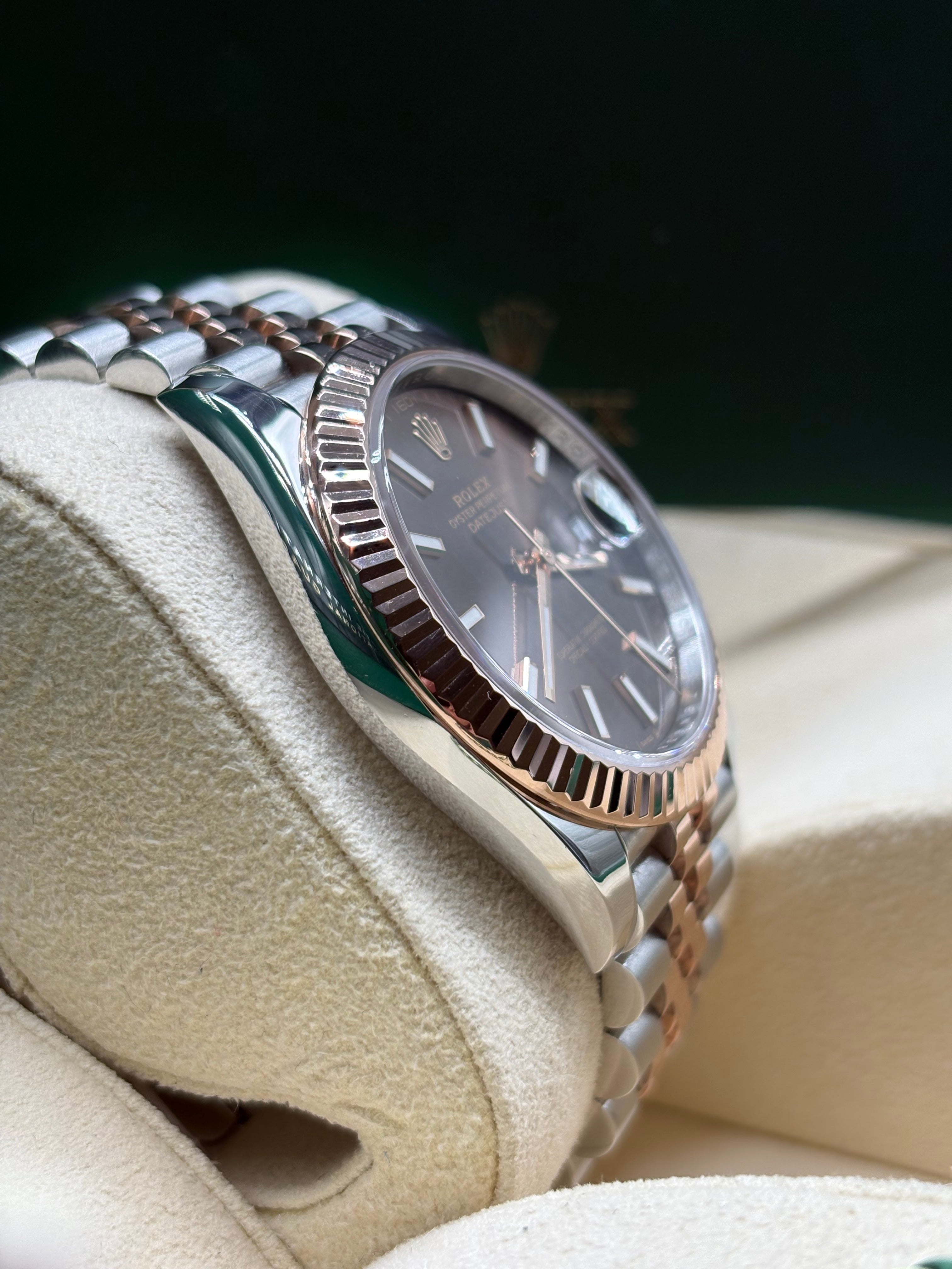 Rolex Datejust 41 Chocolate Dial 2024 Full-Set