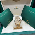 Rolex Day-Date 36mm 18k Solid Gold Factory Diamond Computer Dial 18038