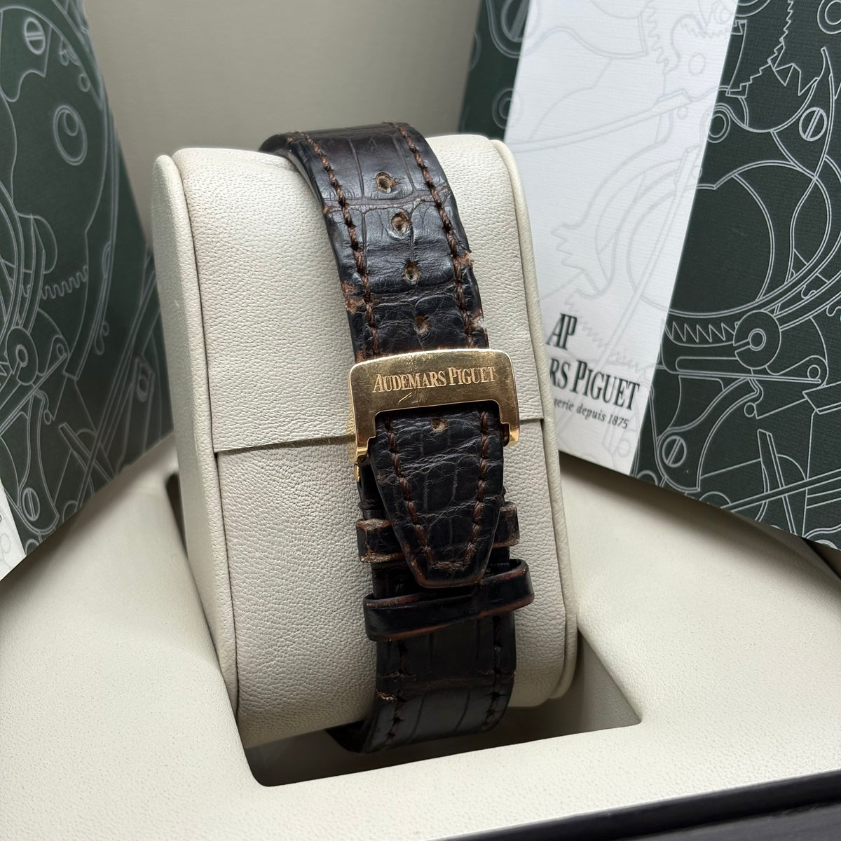 Audemars Piguet Royal Oak 39mm Chronograph 18k Rose Gold Complete Set 26022OR