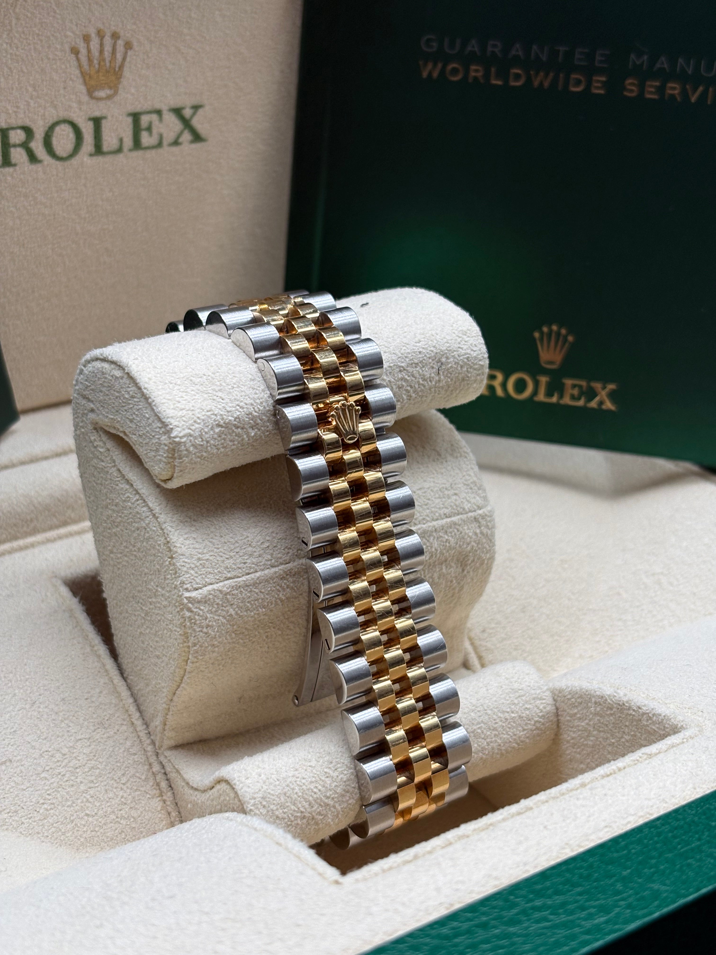 Rolex Datejust 36mm Silver Diamond Dial