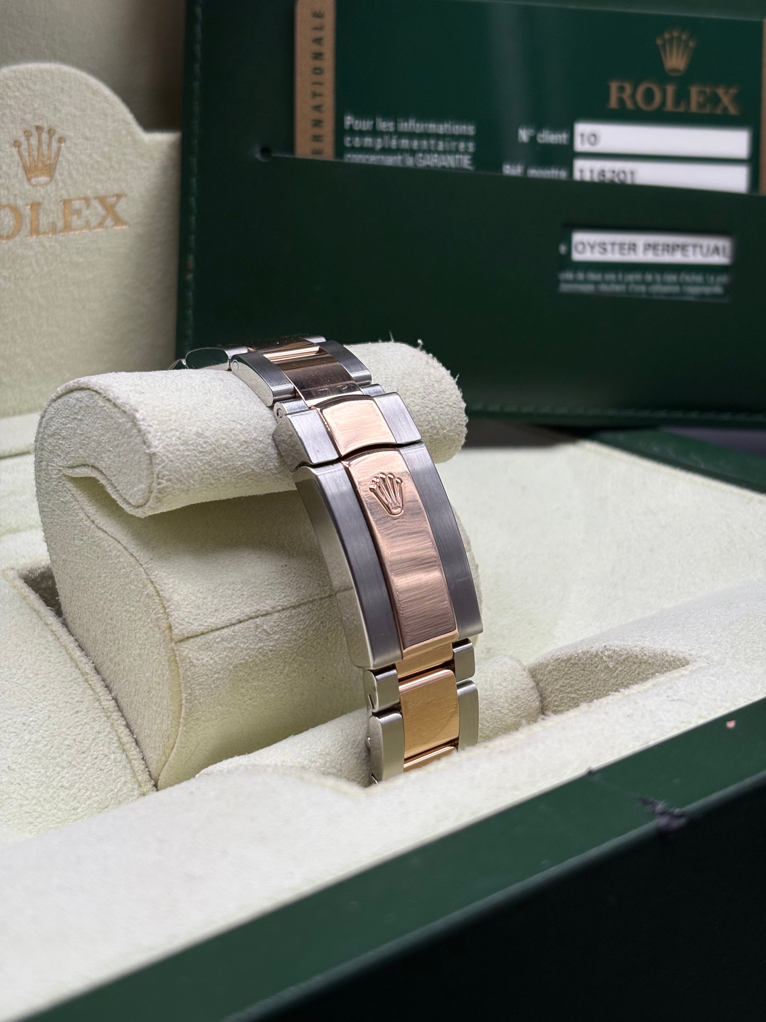 Rolex Datejust 36mm Black Diamond Dial Full Set