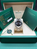 Rolex Datejust 41 Stainless Steel "Wimbledon" Dial 126300 Full Set