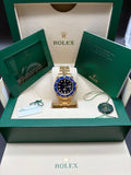 Rolex Submariner Date 41mm Blue Dial Solid 18kt Yellow Gold - Ref. 126618LB