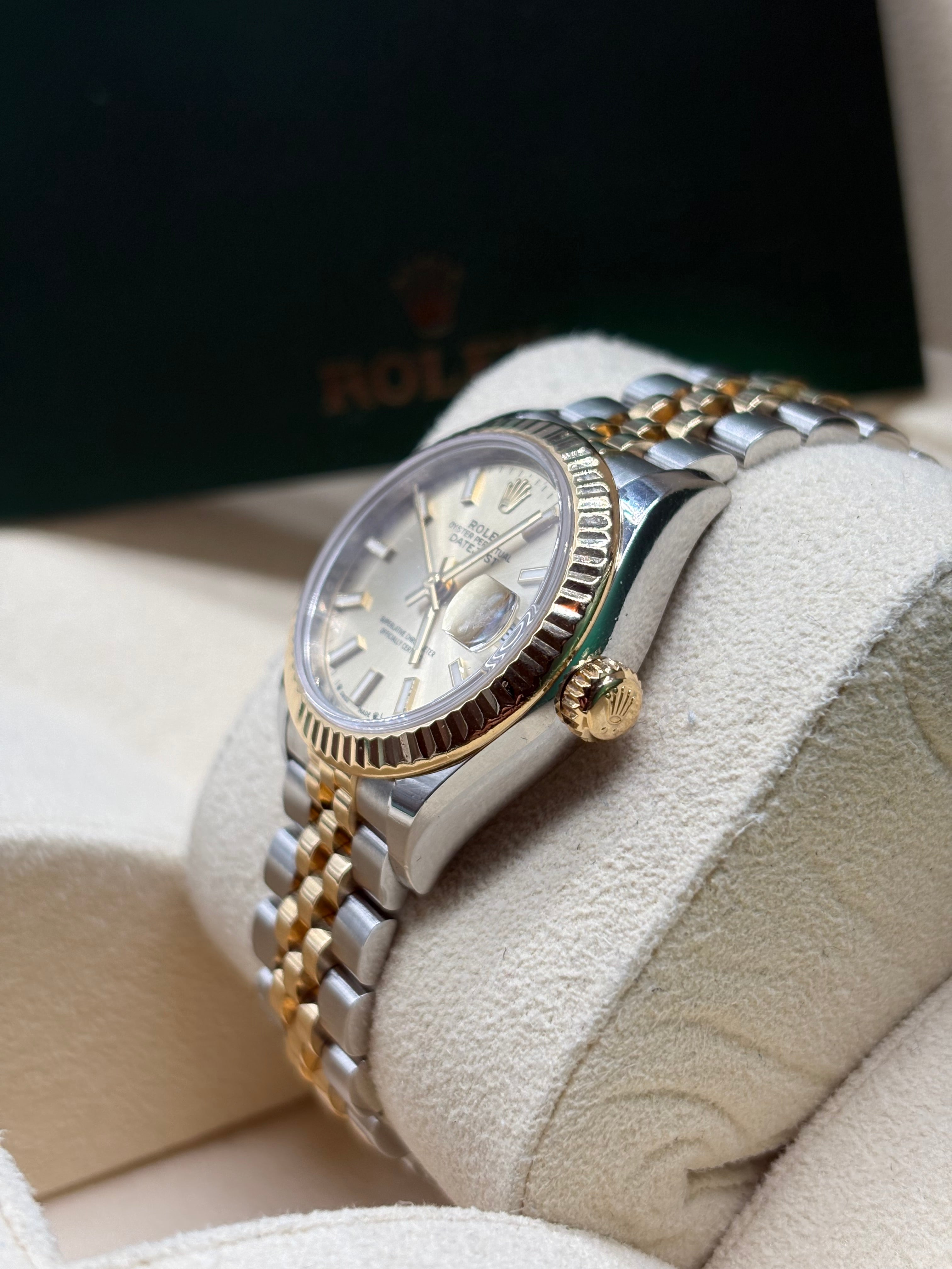 Rolex Lady-Datejust 28mm Champagne Dial