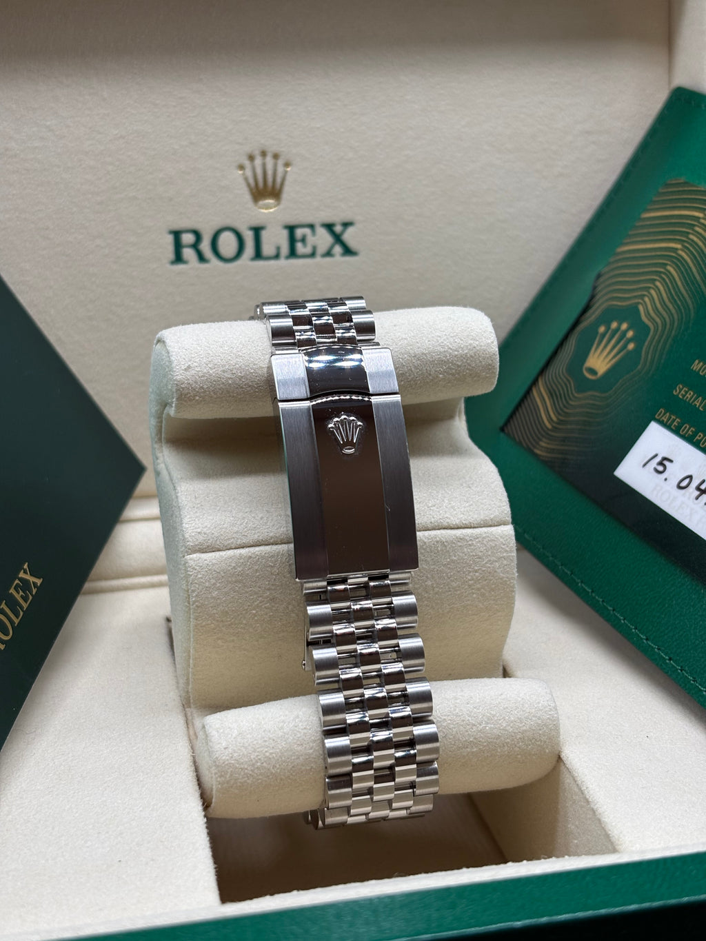 Rolex Datejust 41mm Mint Green Steel Jubilee Fluted 2026